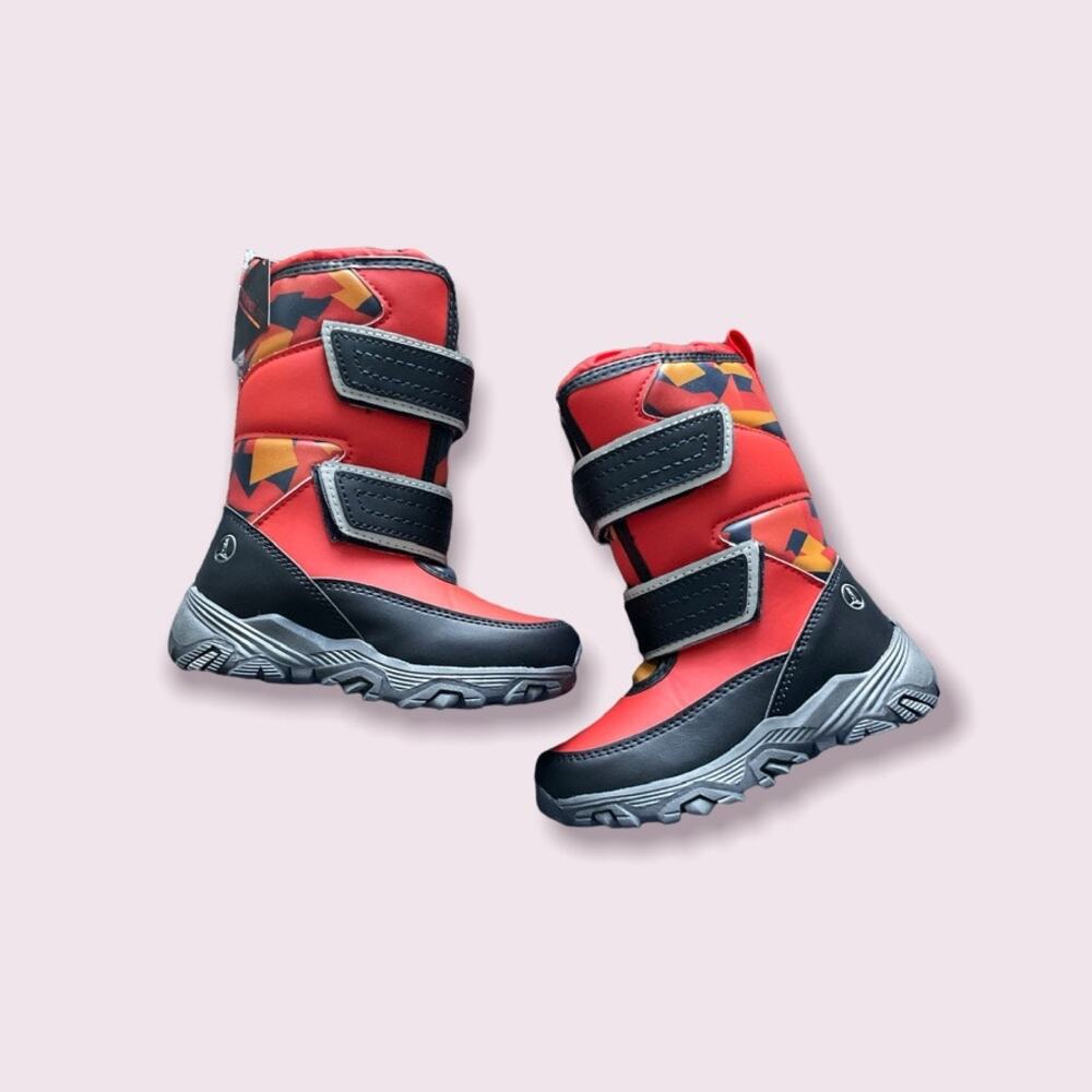 Lands'‎ End Kids Snow Boots Flurry Insulated Winter Kids Toddler 8